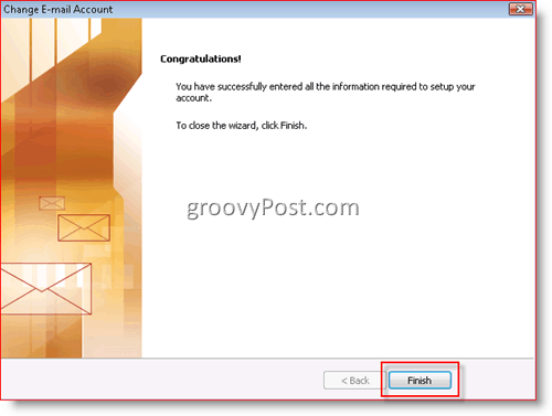 Добавить почтовый ящик в Outlook 2007:: groovyPost.com