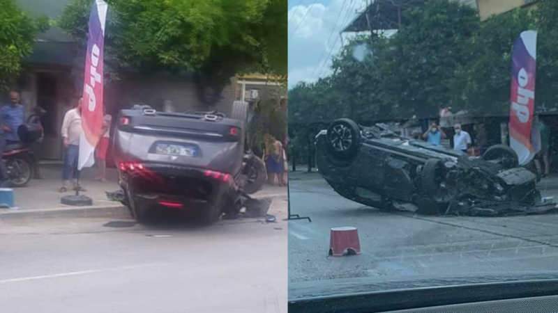 Катастрофическая авария! Автомобиль Илкера Аксума превратился в металлолом