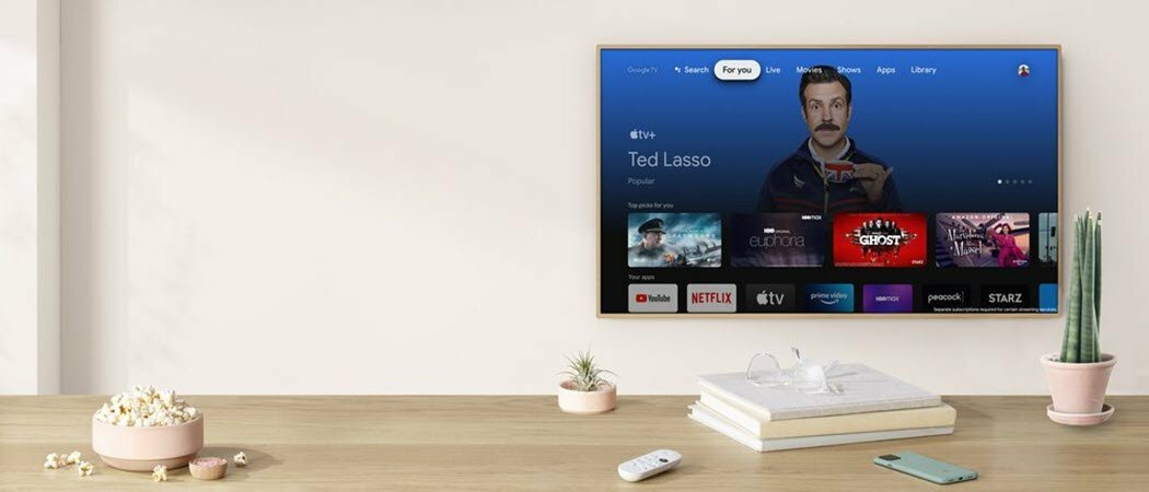 Apple TV переходит на Chromecast с Google TV