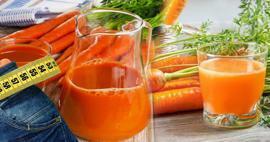 Морковь помогает похудеть? Сколько калорий в морковном соке? Рецепт морковного сока, который растопит жир на животе