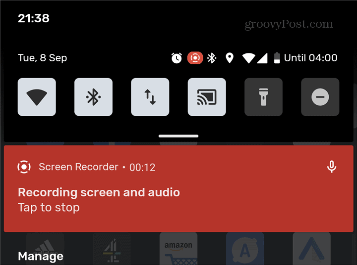 Запись Android Screen Recorder