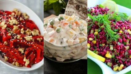 Различные рецепты салатов 