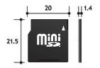 карта miniSD