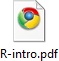 Google Chrome PDF значок