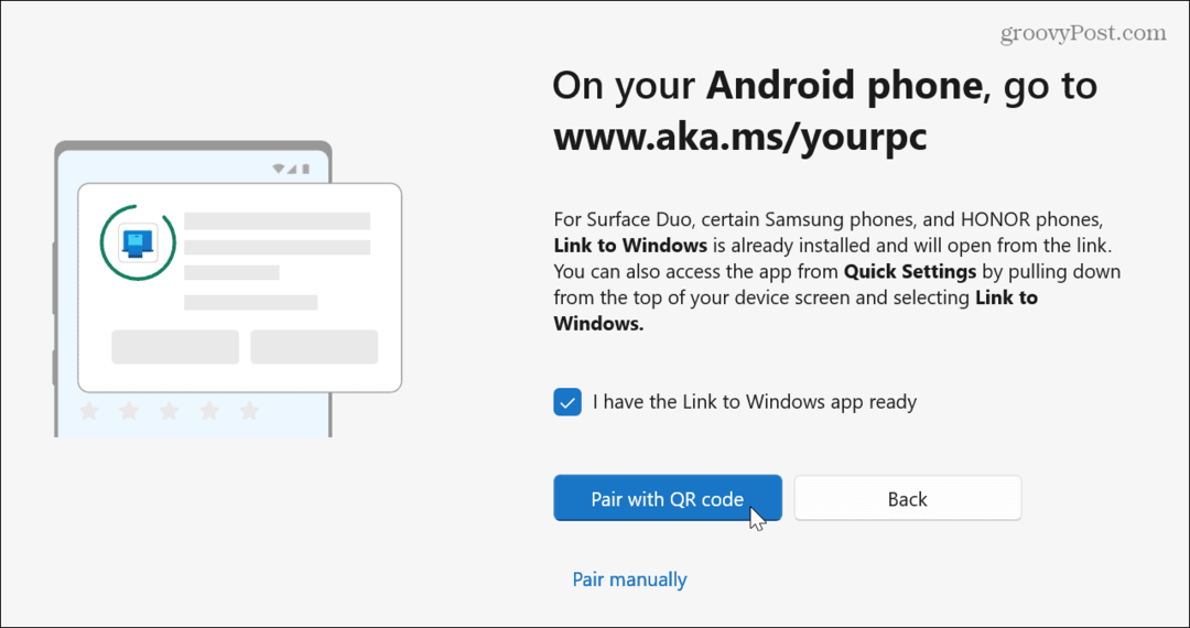 Как перенести фотографии с Android на Windows 11 с помощью телефонной ссылки