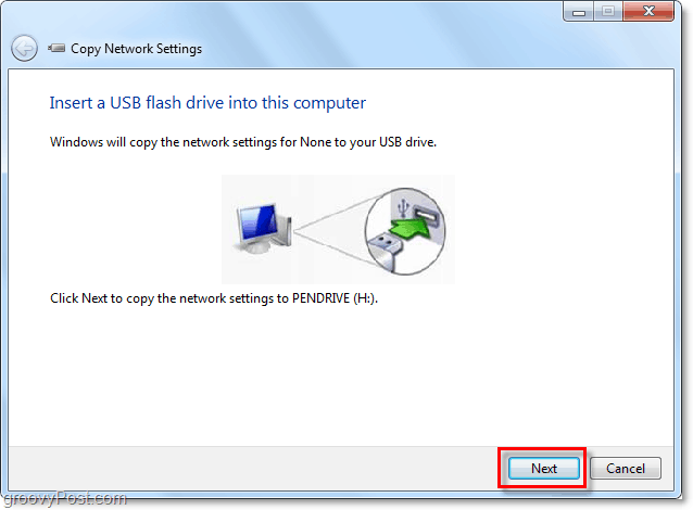 Инструкции по резервному копированию учетных данных беспроводной сети на USB-накопитель