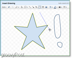 использовать инструмент ломаной линии для рисования в документах Google и создания крутых фигур