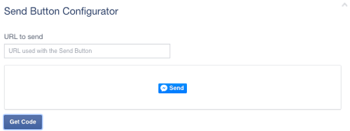 кнопка отправки facebook установлена ​​на пустой URL