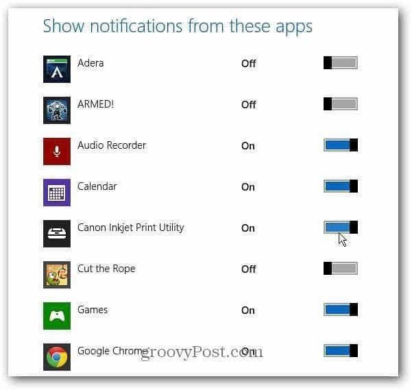 Отдельные приложения для Windows 8