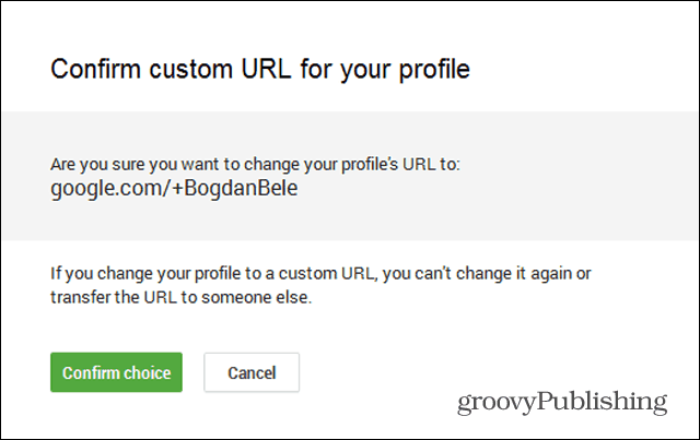 Как получить пользовательский URL для вашего профиля Google+