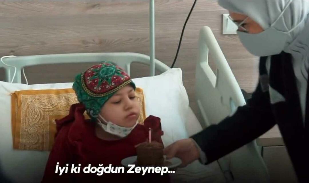 Эмине Эрдоган посетила онкобольных детей
