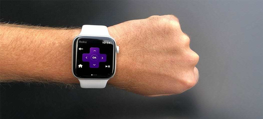 Как управлять своим Roku с помощью Apple Watch