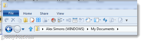Windows 8 компактная панель инструментов