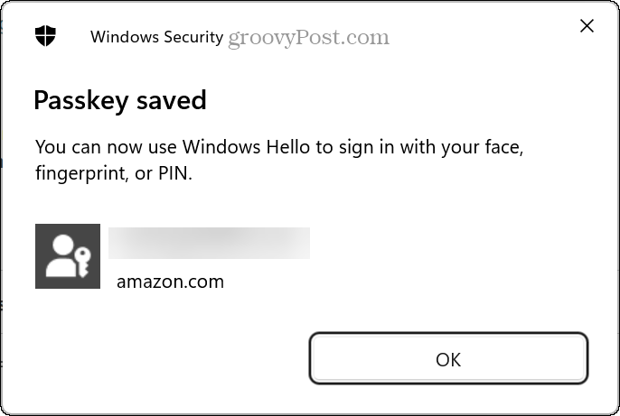 подтвердить PIN-код Windows Hello