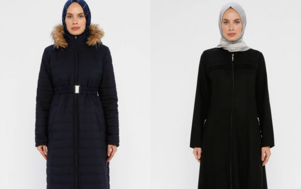 модели пальто хиджаб
