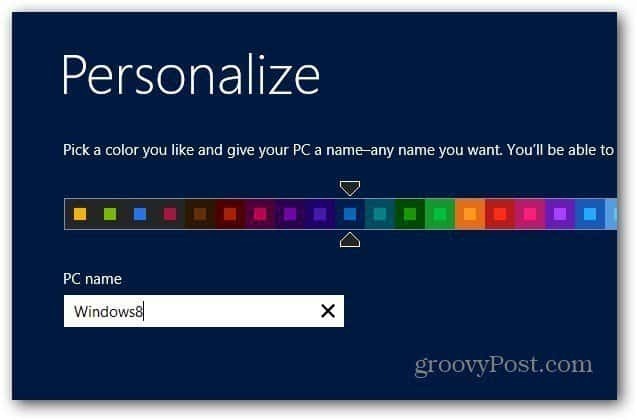 Персонализируйте Windows 8