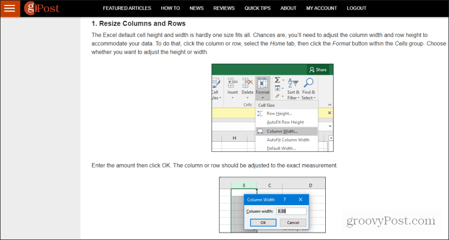скриншот использования продукта Microsoft в блоге