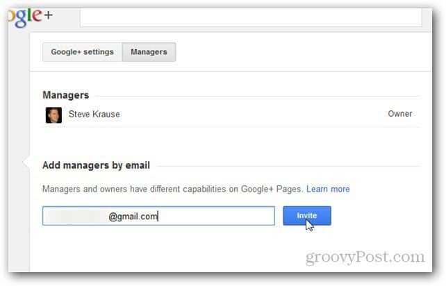 Как добавить администратора или менеджера на страницу Google+