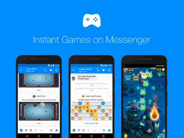Facebook расширяет возможности Instant Games в Messenger и запускает новые богатые игровые функции, игровых ботов и награды.