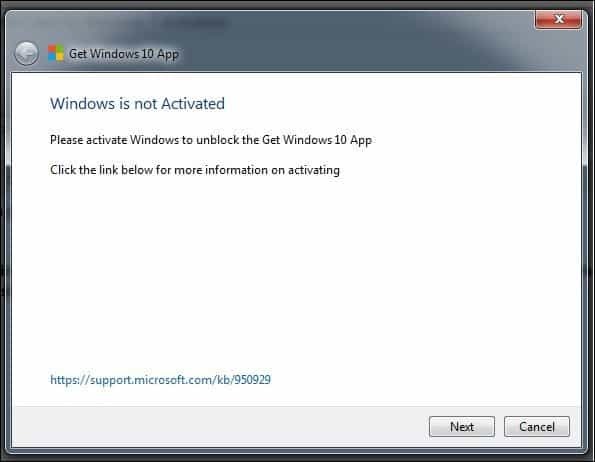 Активация Windows 7