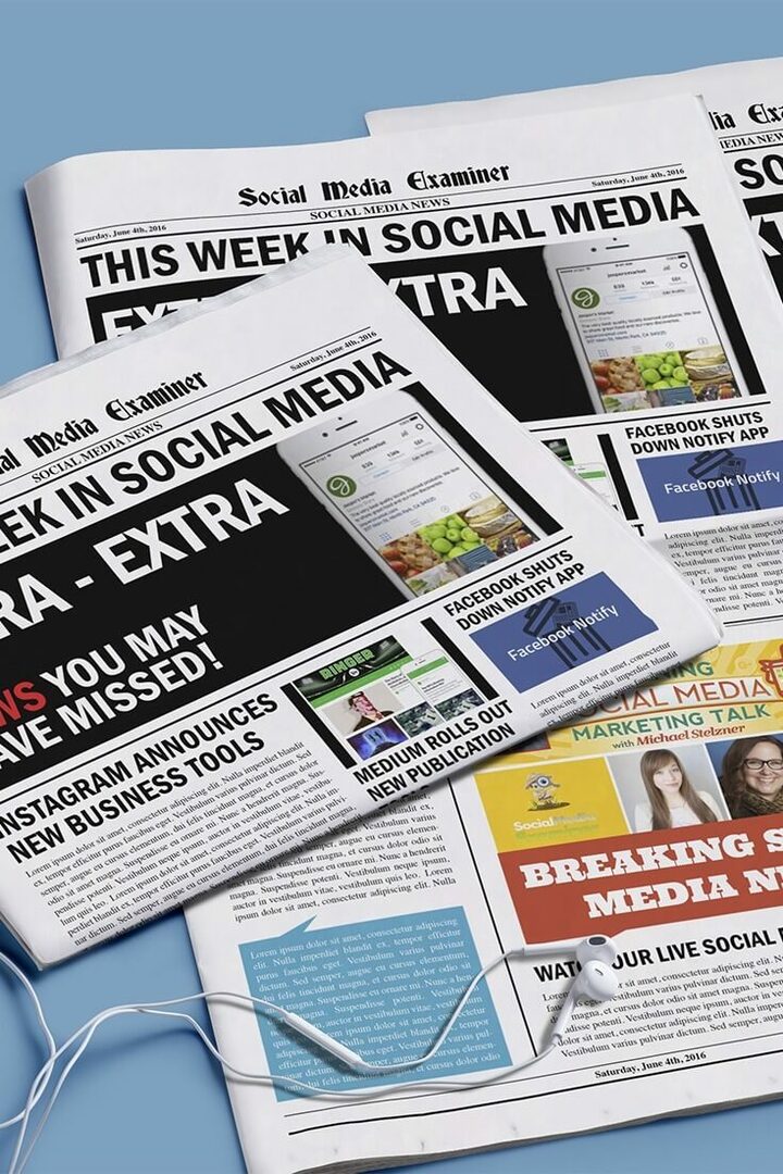 Instagram запускает бизнес-профили: на этой неделе в социальных сетях: Social Media Examiner