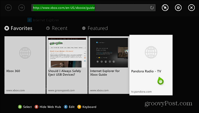 Как добавить Pandora на свой Xbox 360