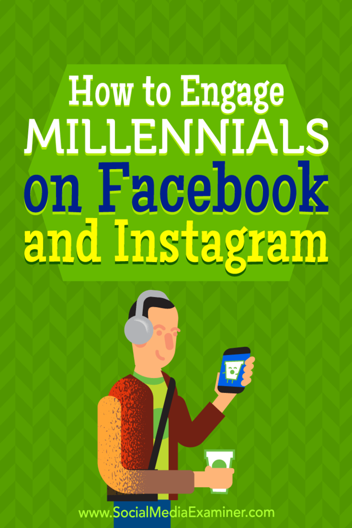 Как привлечь миллениалов в Facebook и Instagram: специалист по социальным медиа