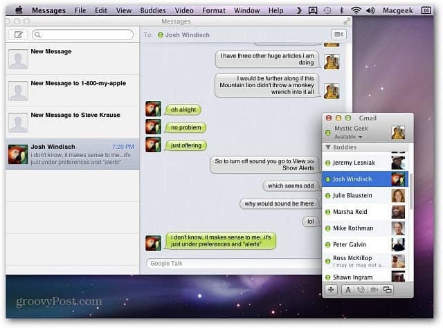 Apple OS X Lion: установите бесплатные сообщения прямо сейчас
