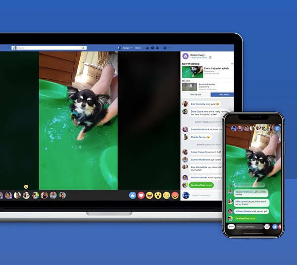 Facebook тестирует новый опыт видео в группах под названием Watch Party, который позволяет участникам смотреть видео вместе в одно и то же время и в одном месте. 