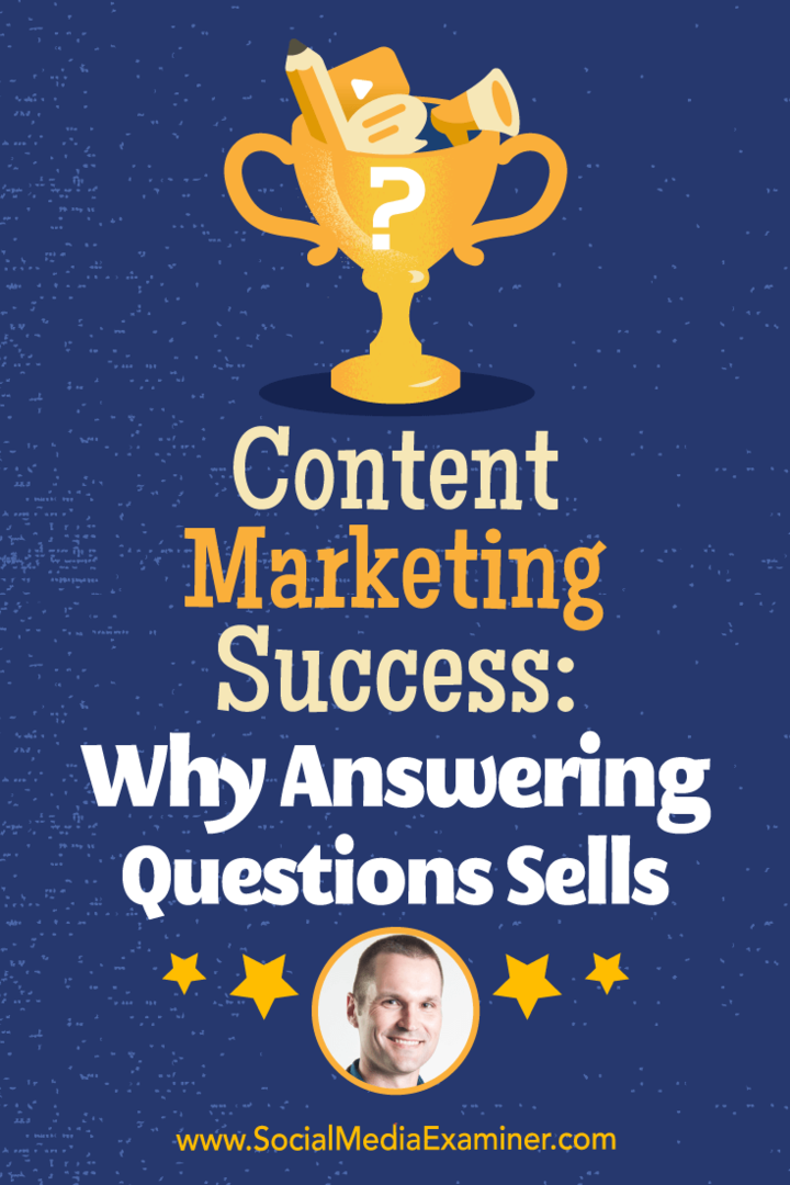 Успех контент-маркетинга: почему стоит отвечать на вопросы: специалист по социальным медиа