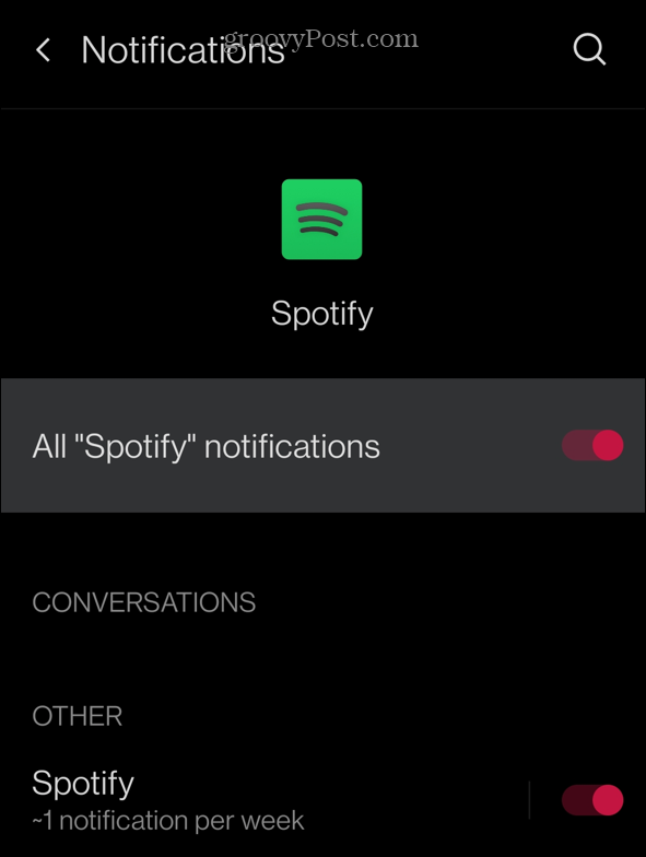 Получите Spotify на экране блокировки Android