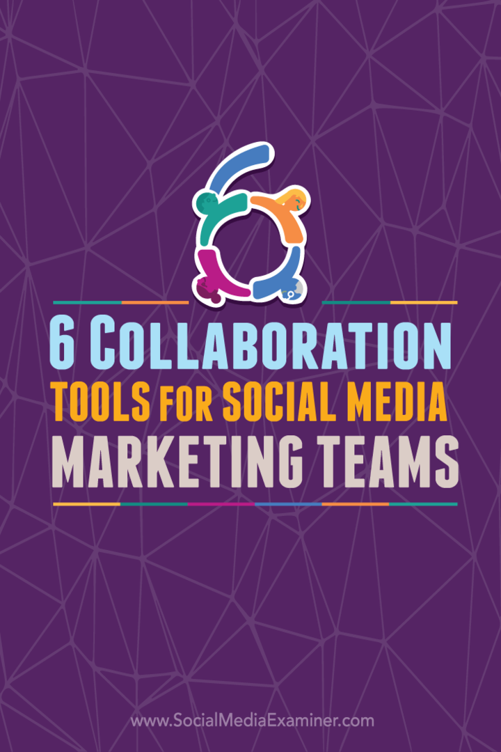 инструменты для сотрудничества с командой социальных сетей