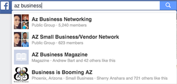 facebook поиск групп