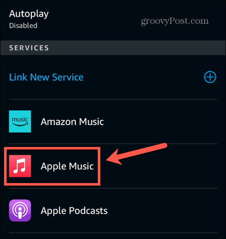 Alexa сервисы Apple Music