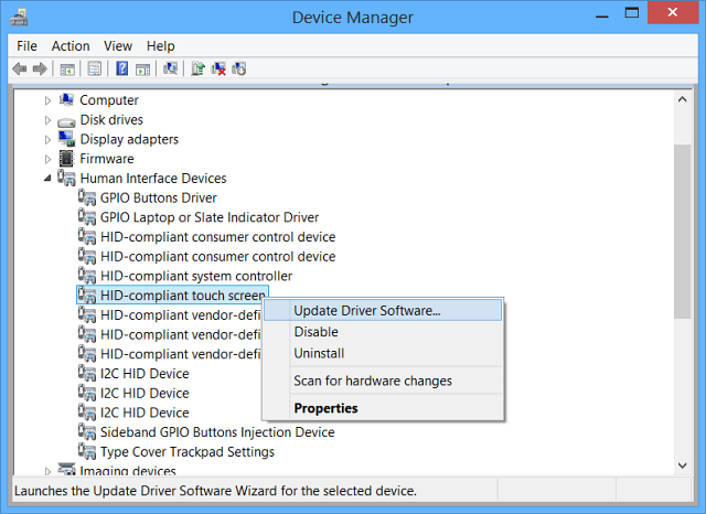 Как исправить сенсорный экран Windows 8.1, который не отвечает