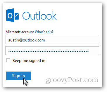 адрес электронной почты outlook.com