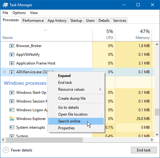 Что такое процесс NisSrv.exe в Windows и почему он работает?