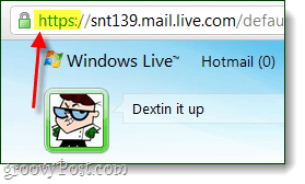 windows live mail настройка https