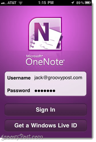 OneNote для iPhone (бесплатно от Microsoft)