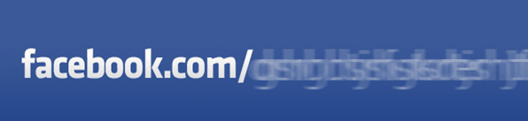 Facebook пользовательское имя URL-адрес профиля
