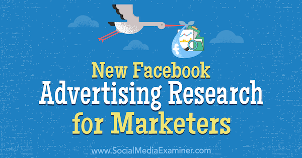 Новое исследование рекламы в Facebook для маркетологов, проведенное Джонатаном Дейном на сайте Social Media Examiner.