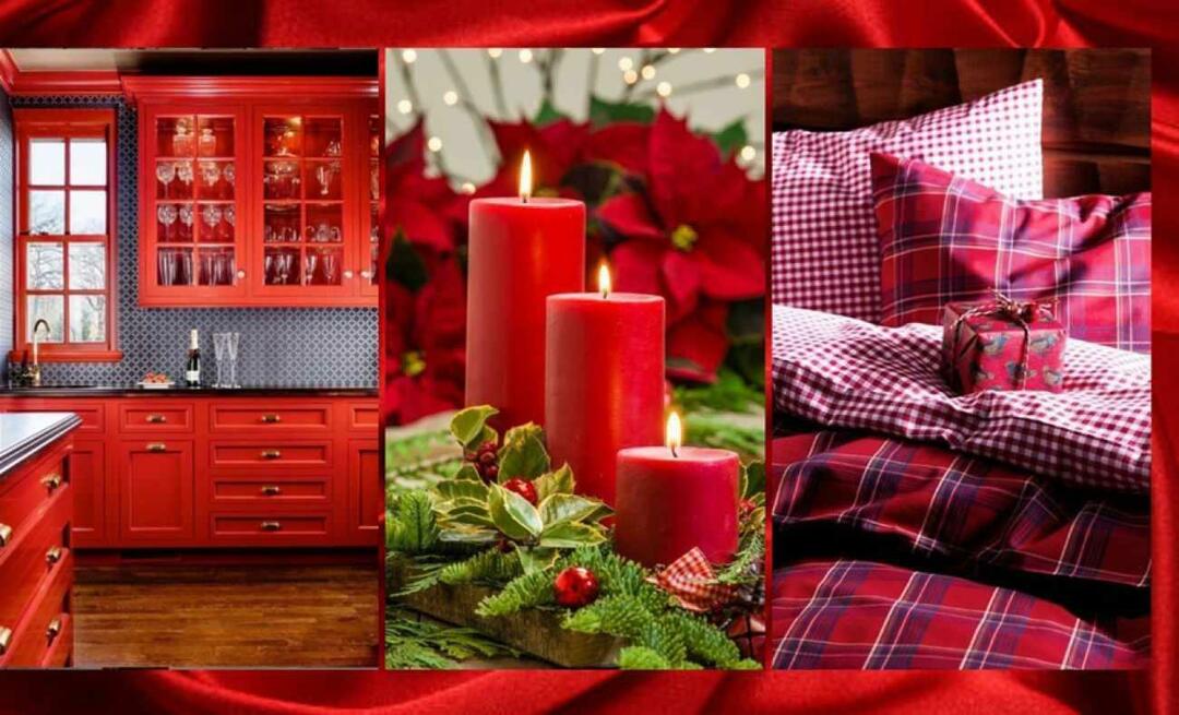 Как сделать красное украшение для дома? Каким должно быть новогоднее украшение дома?