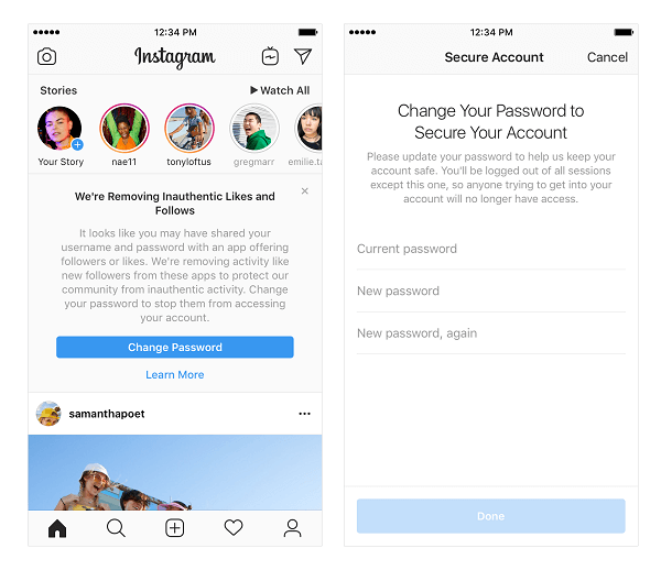 Instagram объявил, что начнет удалять неаутентичные лайки, подписки и комментарии из учетных записей с использованием сторонних приложений и ботов, чтобы повысить их популярность.