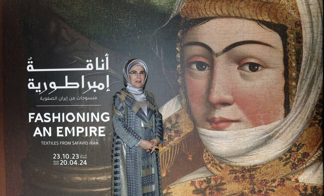 Визит первой леди Эрдогана в Катарский музей исламского искусства! «Я чувствовал себя счастливым»