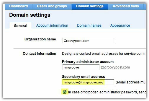 Добавить дополнительный адрес электронной почты в аккаунт Google Apps
