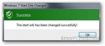 Запустите Orb Changer - Успех!