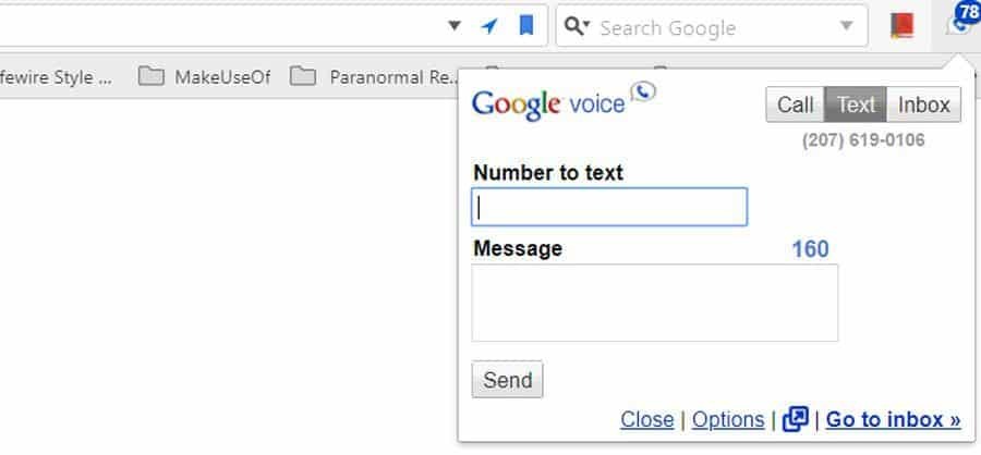 расширение Google Voice Chrome