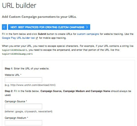 конструктор URL-адресов Google
