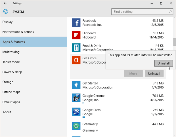 Удалите Candy Crush и другие предустановленные приложения для Windows 10