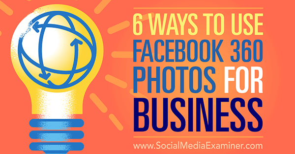 использовать фотографии facebook 360 как бизнес